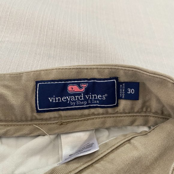 Vineyard Vines Men's Khaki 9" Short Size 30 - Picture 5 of 6